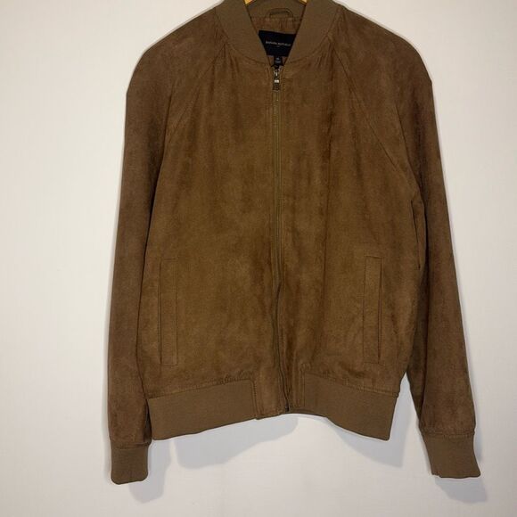 Banana Republic Factory Other - Banana Republic Factory Men’s Vegan Suede Bomber Jacket – Medium – New with Tags